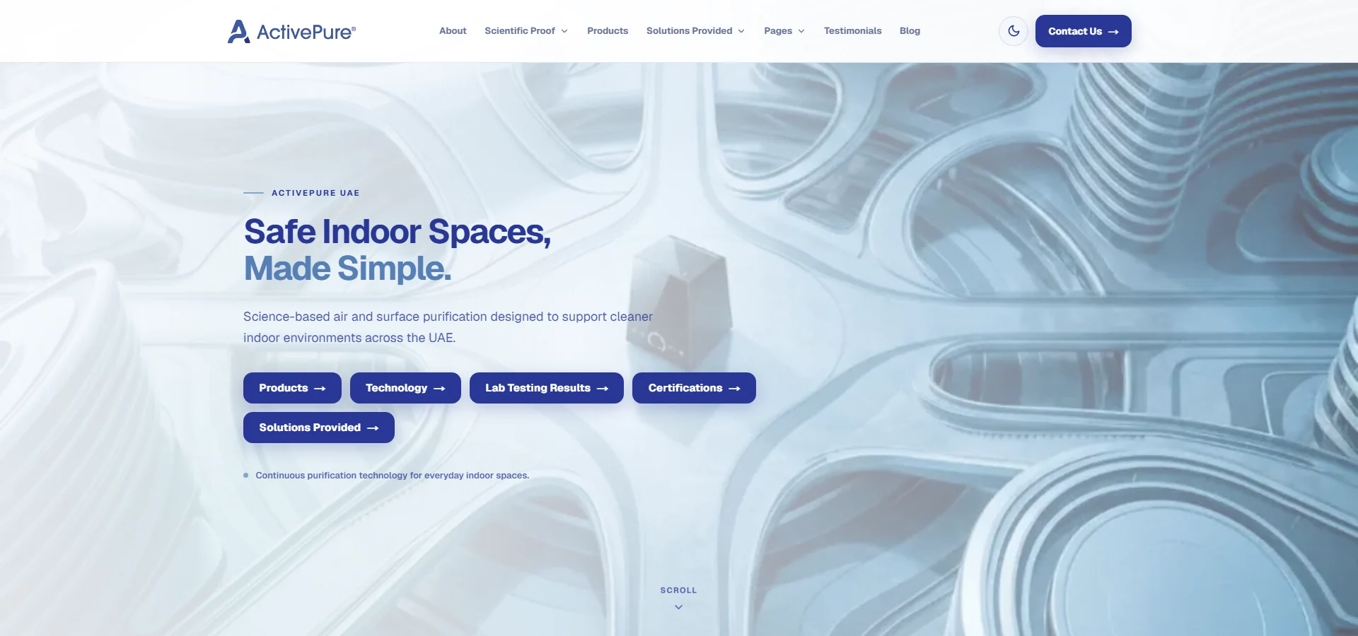 ActivePure UAE project preview