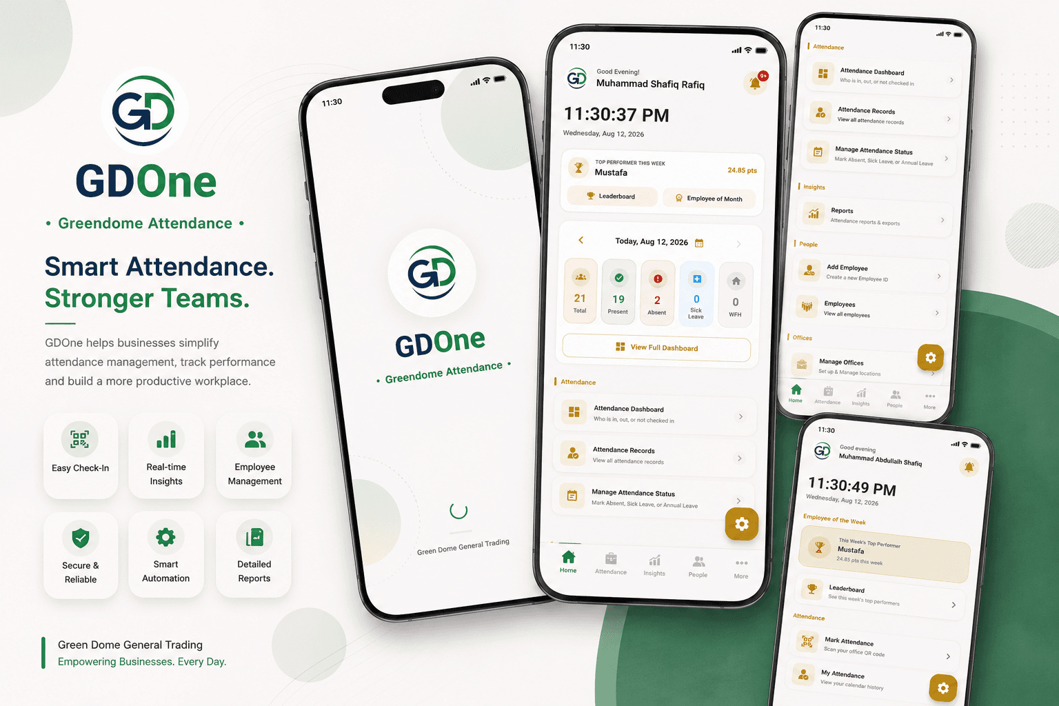 GDOne Attendance project preview